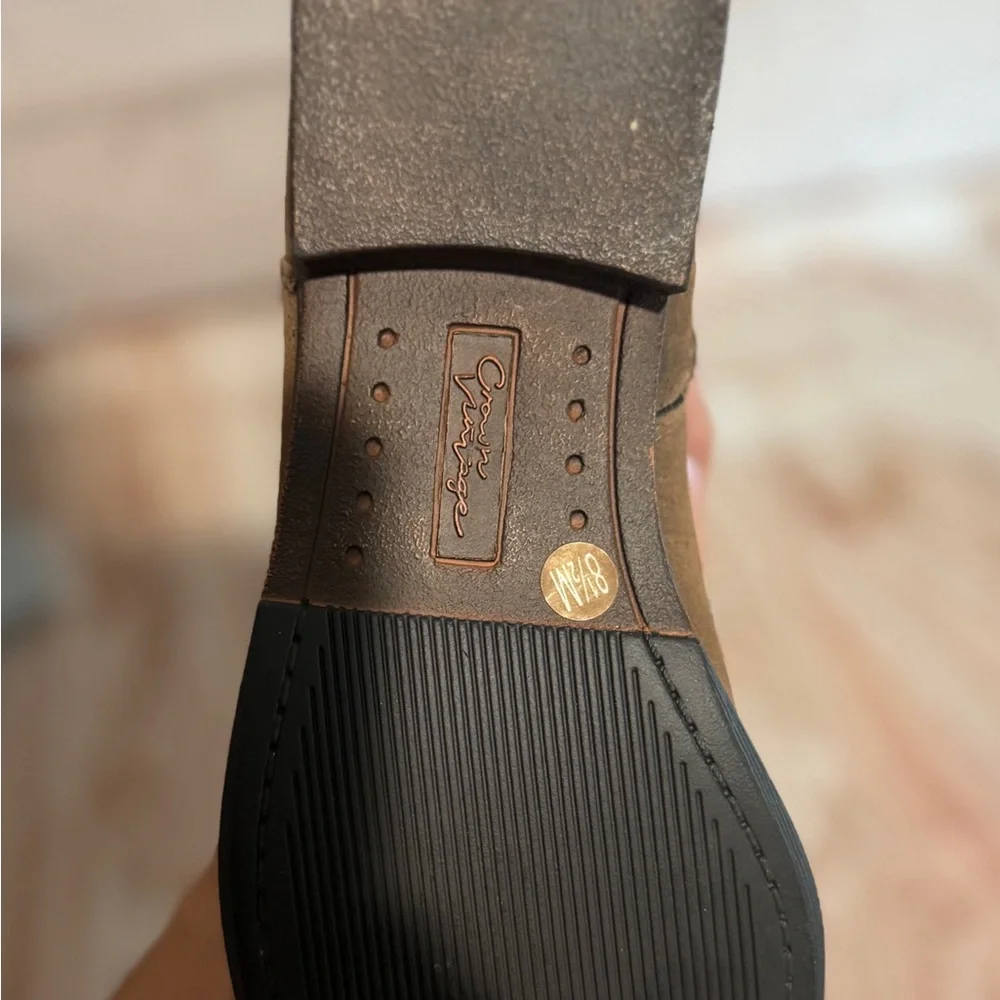 Crown Vintage Brown Knee-High Women's‎ Boots size 8.5 Modern equestrian
